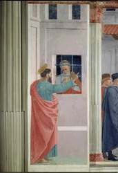 São Pedro é visitado na cadeia por São Paulo, c.1480